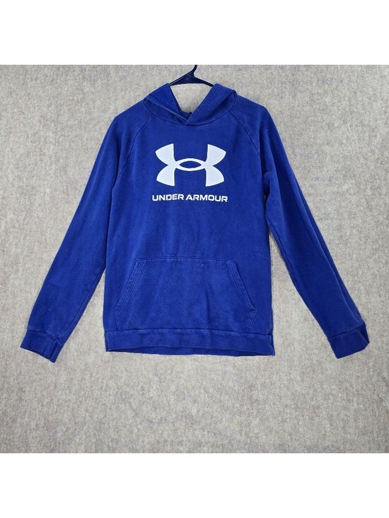 Under Armour Other - Under Armour Youth YXL Blue ColdGear Hoodie Sweatshirt